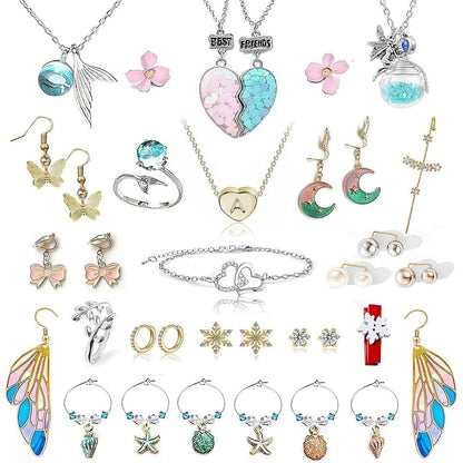 MJARTORIA Schmuck Adventskalender 2024 Damen Mädchen 24