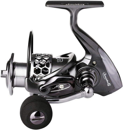 Angelrolle 13+1BB Ultra Smooth Aluminium Spinnrolle mit Ersatzspule