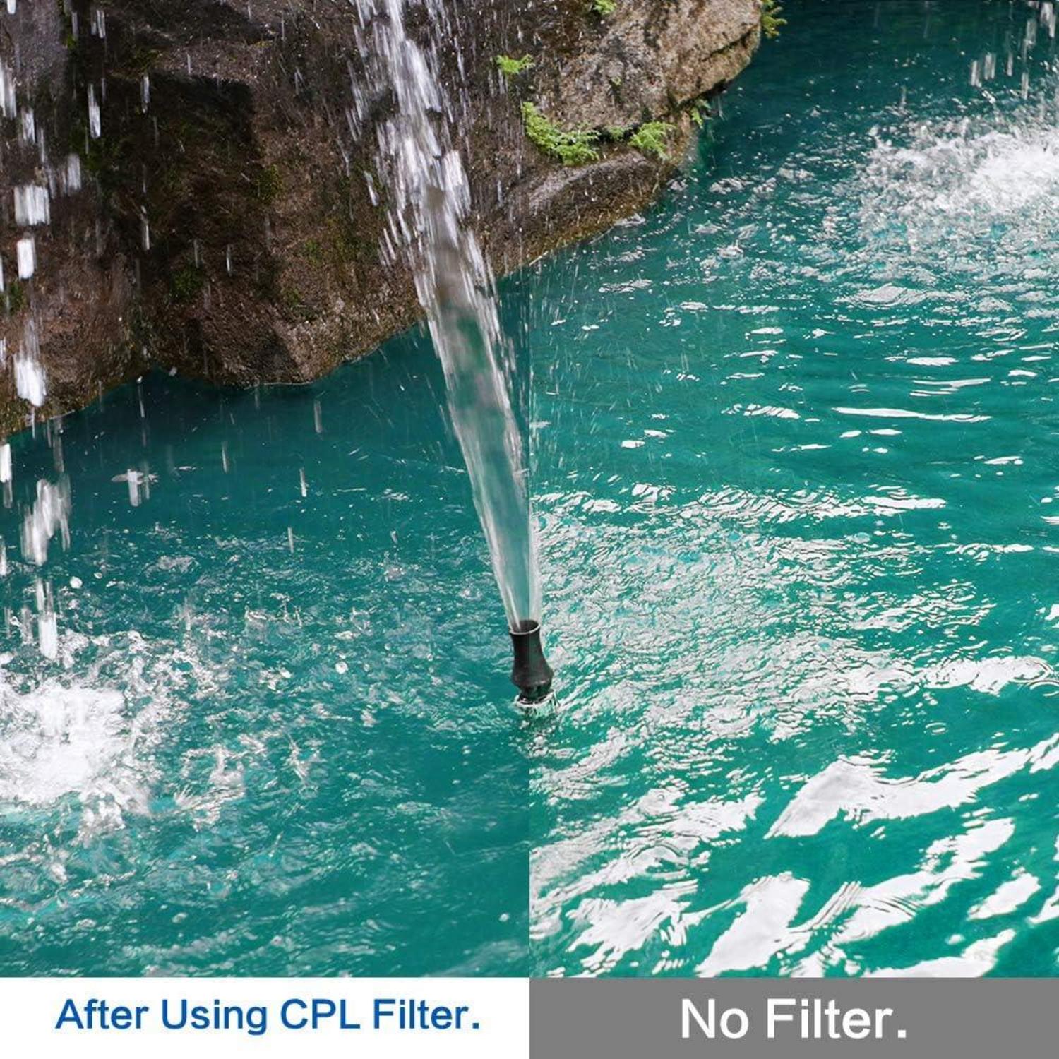67mm UV CPL FLD Filter-Set Kit für Canon Nikon Sony Kamera