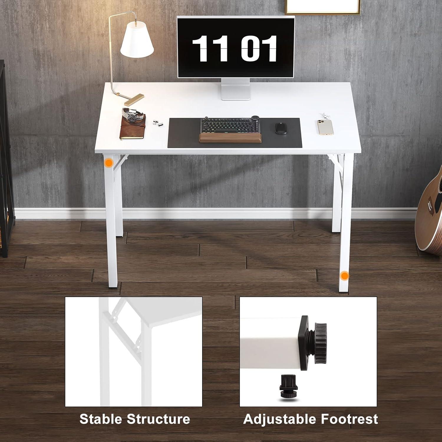 Klapptisch Computertisch 100x60x75 cm Büroarbeitsplatz