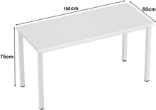 Schreibtisch Computertisch 100x60x75 cm Büro Home Office