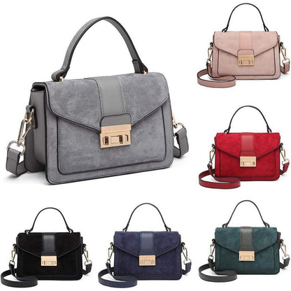 Miss Lulu Damen Handtasche Umhängetasche Schultertasche