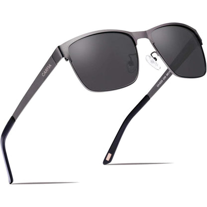 Polarisierte Herren Sonnenbrille Metallrahmen UV400