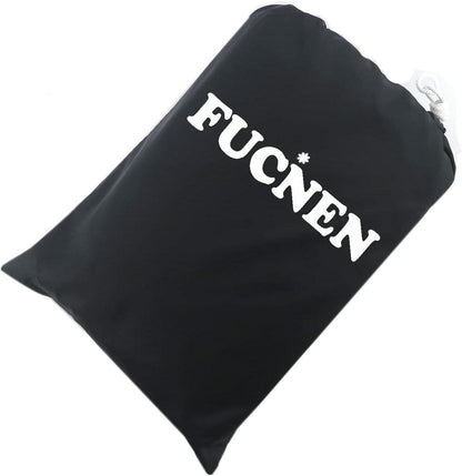 FUCNEN Große Fahrradabdeckung Wasserdicht 210D-Oxford Schwarz Entrance Cover