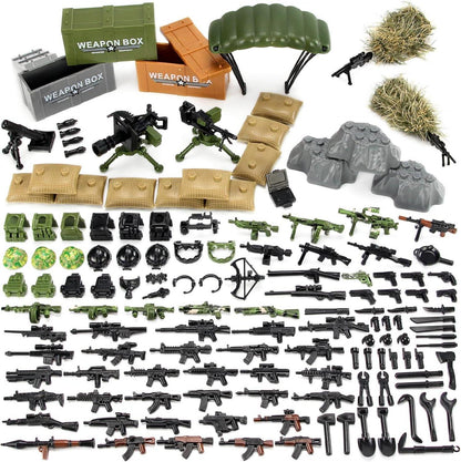 Militär SWAT Spielzeug Set Armee Krieg Soldaten WW2 Kompatibel