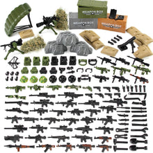 Militär Swat Spielzeug Set Armee Krieg Soldaten Figuren WWII