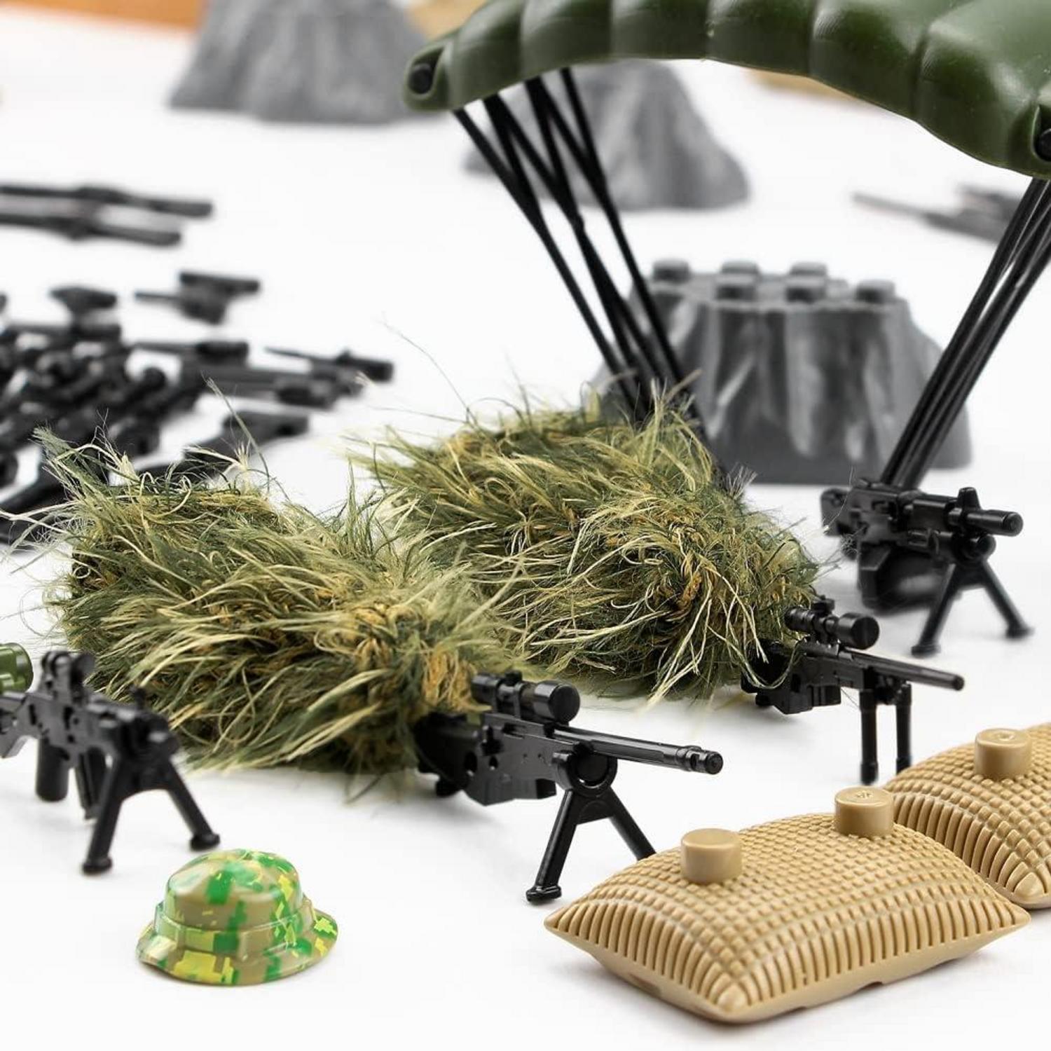 Feleph Militär Swat Spielzeug Set Armee Krieg Bundeswehr Paket Soldaten WW2 Moderne Figuren-Große Marken-Kompatibel