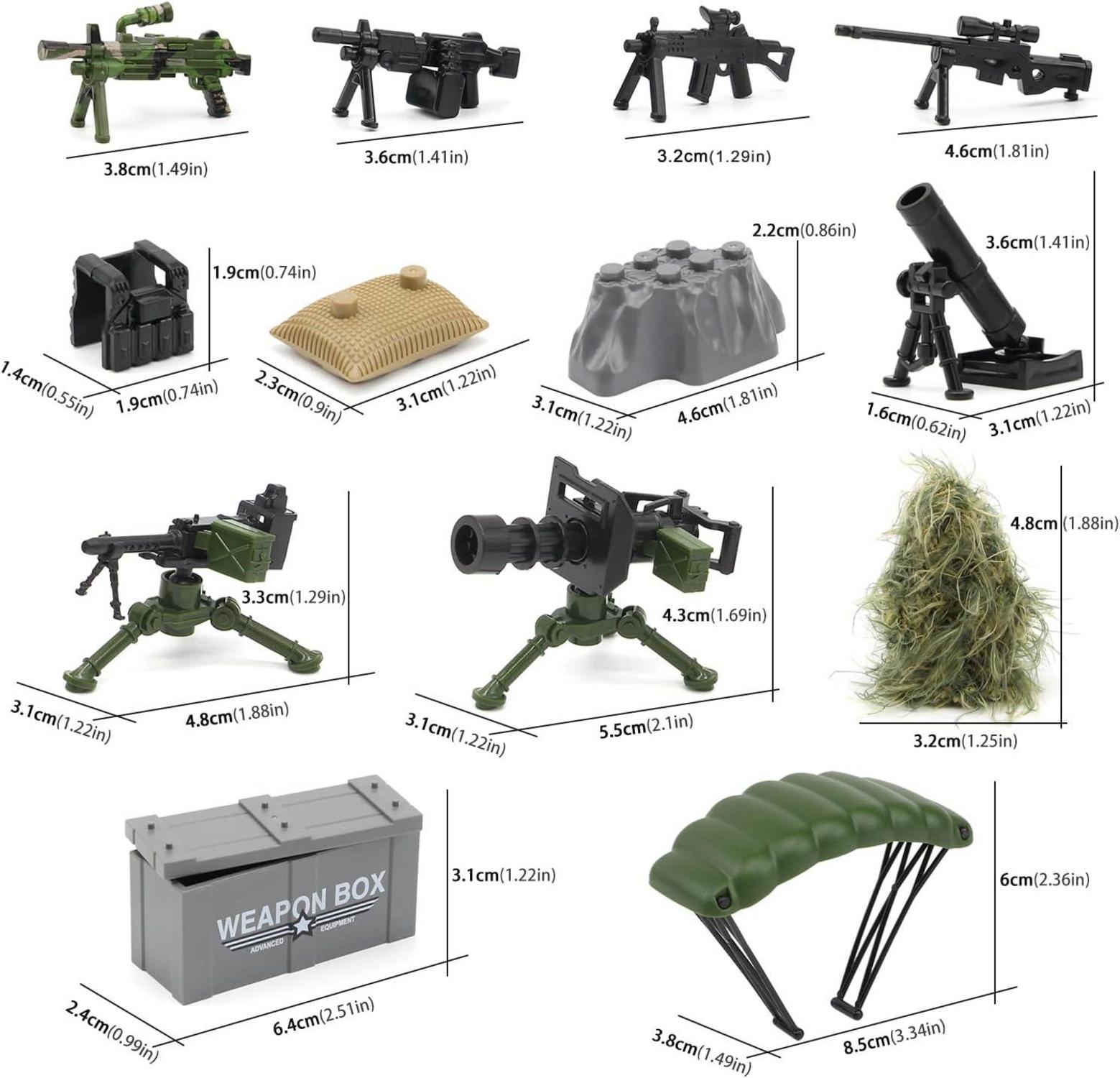 Feleph Militär Swat Spielzeug Set Soldatenfiguren WW2 Moderne OTTO