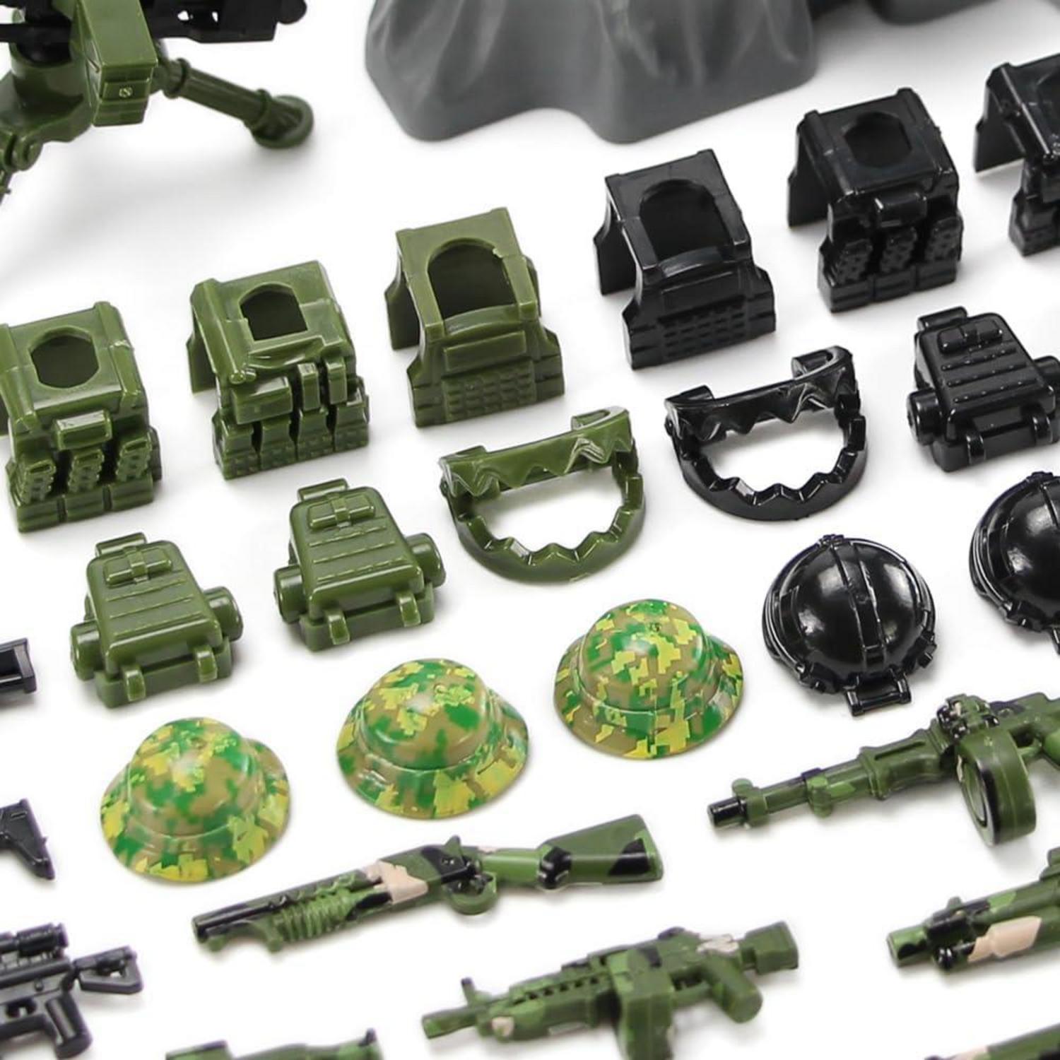 Soldaten Spielzeug Set Armee Krieg Bundeswehr SWAT Figuren WWII Modern