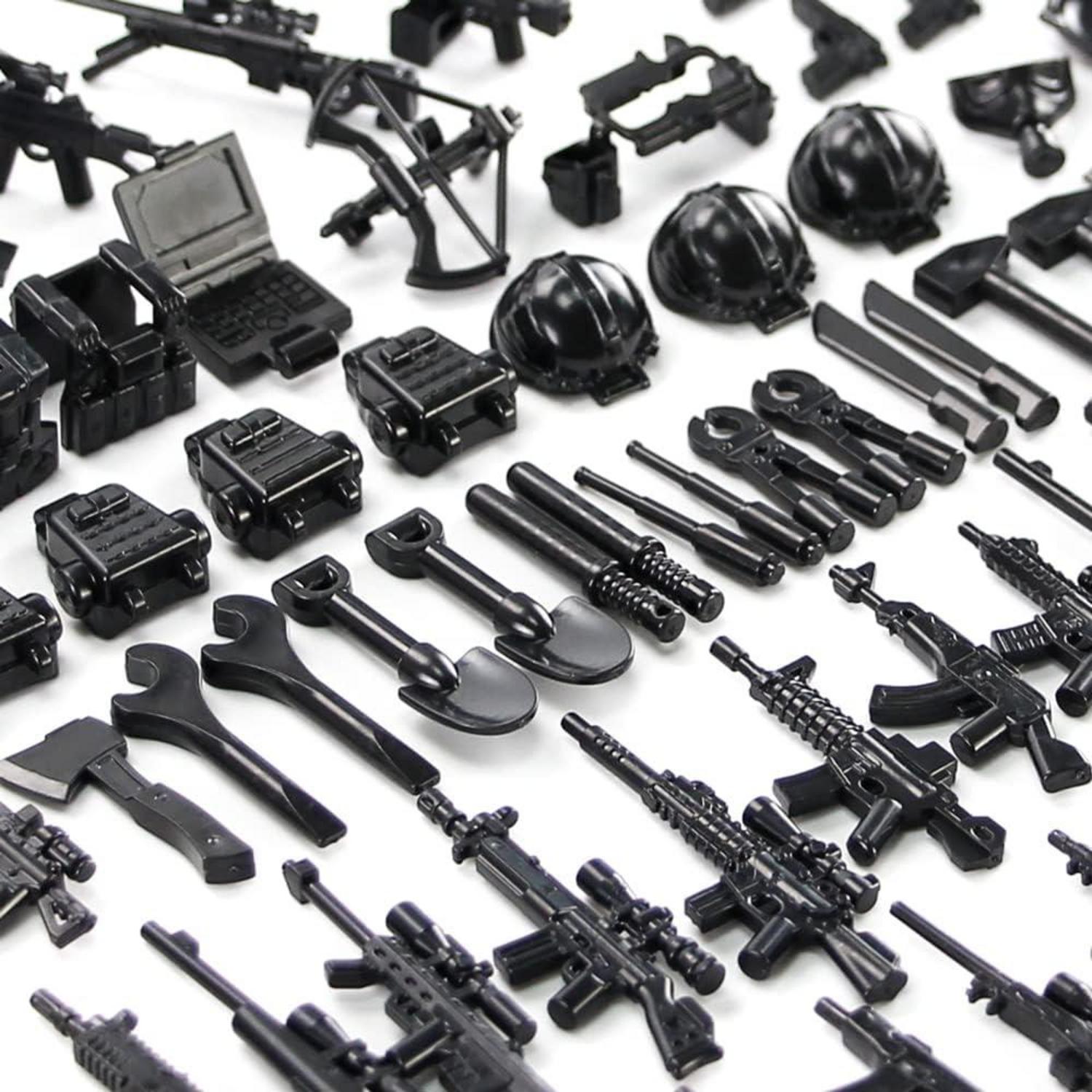 Feleph Militär Swat Spielzeug Set Armee Krieg Bundeswehr Paket Soldaten WW2 Moderne Figuren-Große Marken-Kompatibel