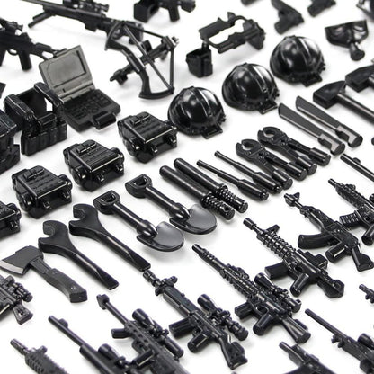 Feleph Militär Swat Spielzeug Set Armee Krieg Bundeswehr Paket Soldaten WW2 Moderne Figuren-Große Marken-Kompatibel
