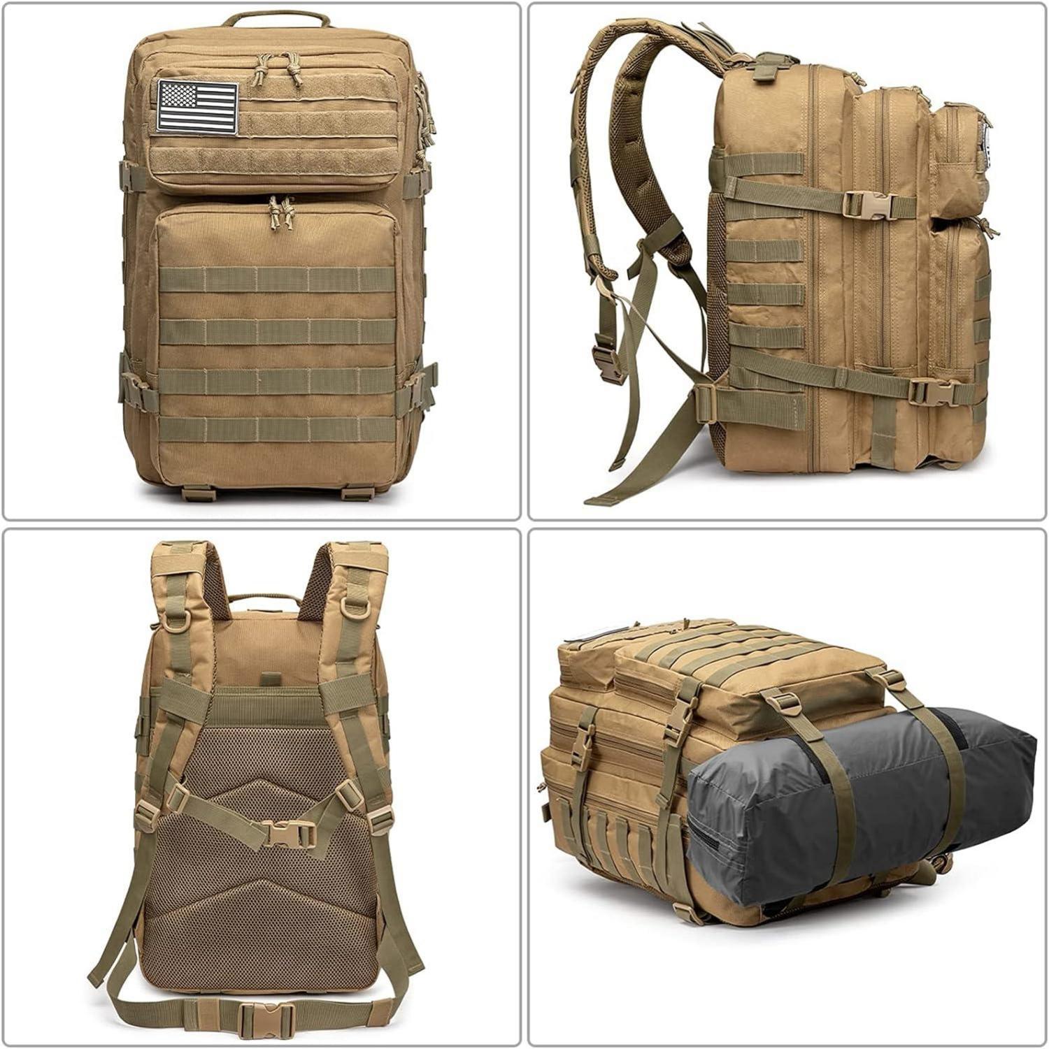 Militärischer Taktischer Rucksack 40L MOLLE Daypack für
