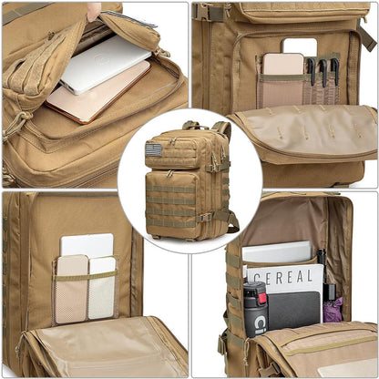 Taktischer Militär Rucksack 40L Molle Assault Pack Outdoor Trekking Jagd
