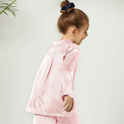 LILYSILK Seide Haarringe Damen Pferdeschwanzhalter Haarband Haargummi MEHRWEG Altrosa