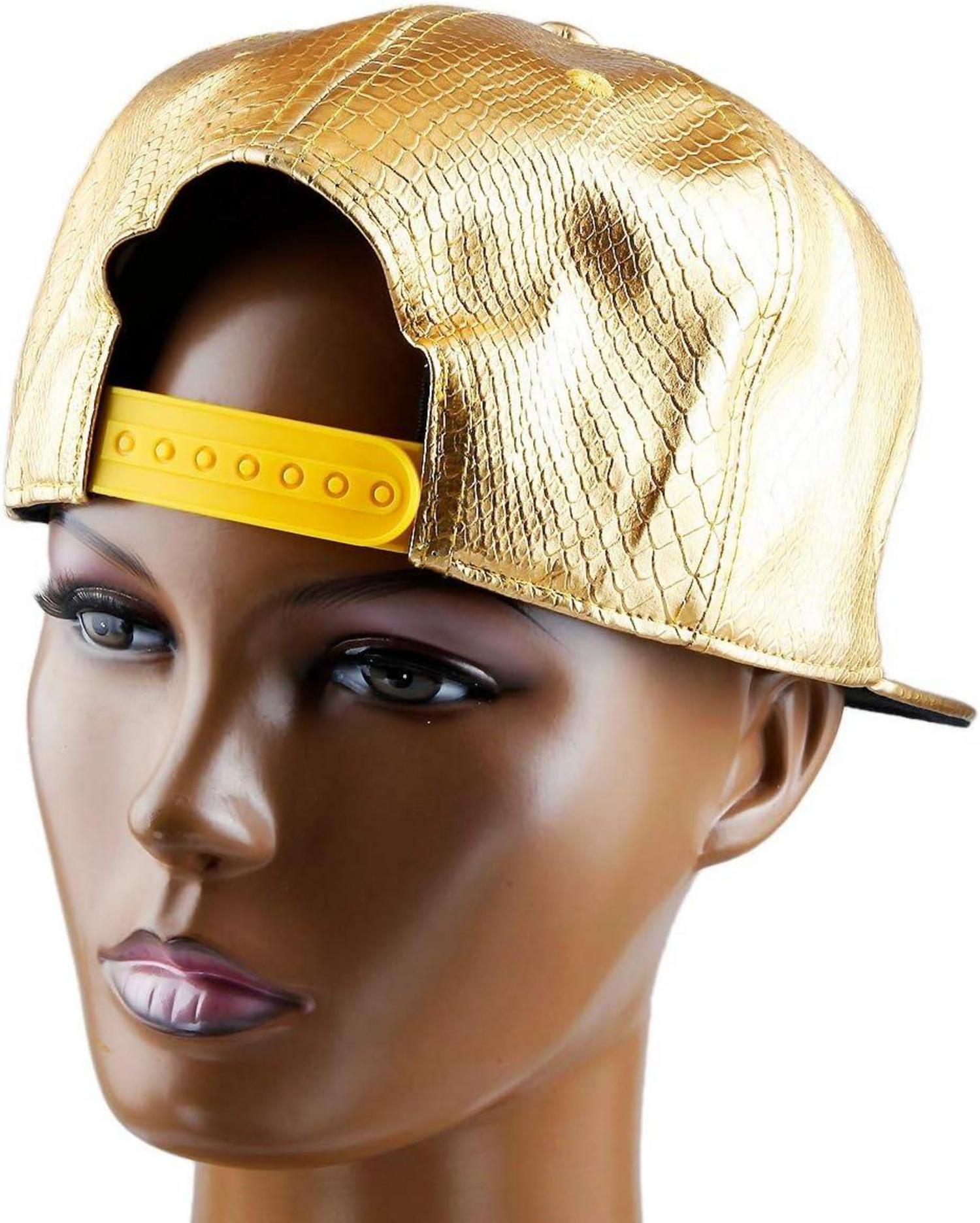 KYEYGWO Unisex Hip Hop Snapback Cap Mütze Verstellbar Flat Brim Baseball Schwarz