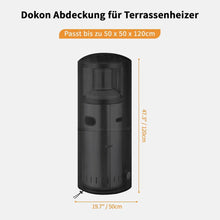 Dokon Wetterschutzhülle für Terrassenheizer 600D Oxford