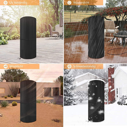 Dokon Wetterschutzhülle für Terrassenheizer 600D Oxford