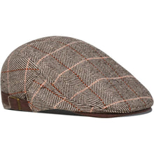 Schiebermütze Herren Sommer Grau Hut Herren Flat Cap 55-59cm