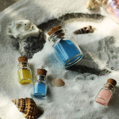 Mini-Fläschchen Klar mit Korkverschluss 15 ml 20