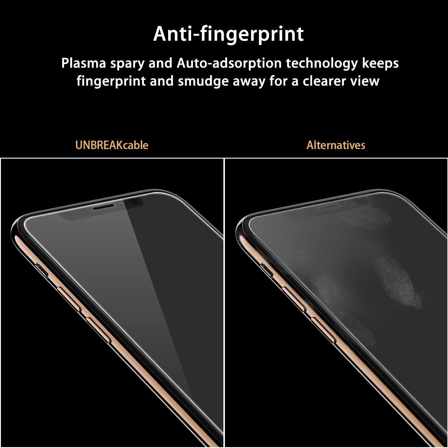 Panzer Schutz Glas iPhone X XS 11 Pro 9H Displayschutz 2er Pack