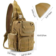 Taktische Brusttasche Militär Schultertasche Chest Sling