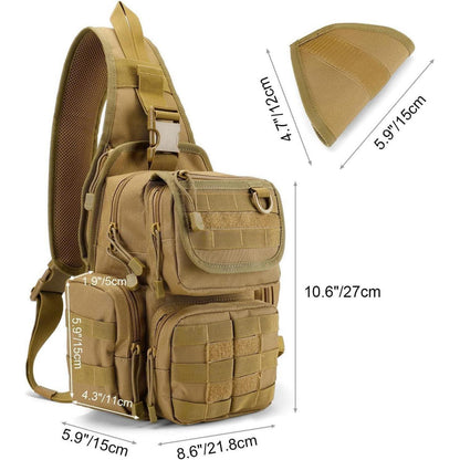 Taktische Brusttasche Militär Schultertasche Chest Sling