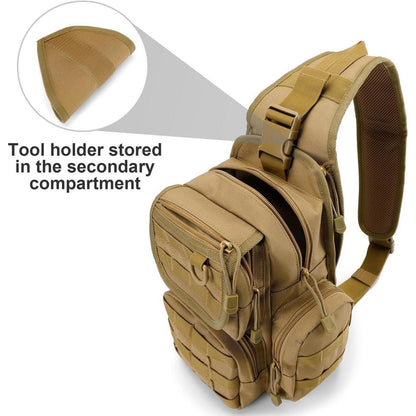 Taktische Brusttasche Militär Schultertasche Chest Sling