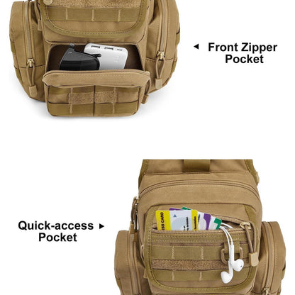 Taktische Brusttasche Militär Schultertasche Chest Sling