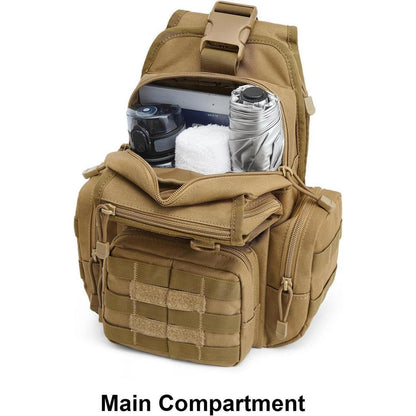 Taktische Brusttasche Militär Schultertasche Chest Sling