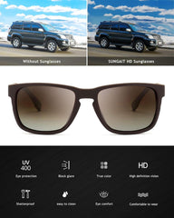 Polarisierte Unisex Sonnenbrille stylisch mit