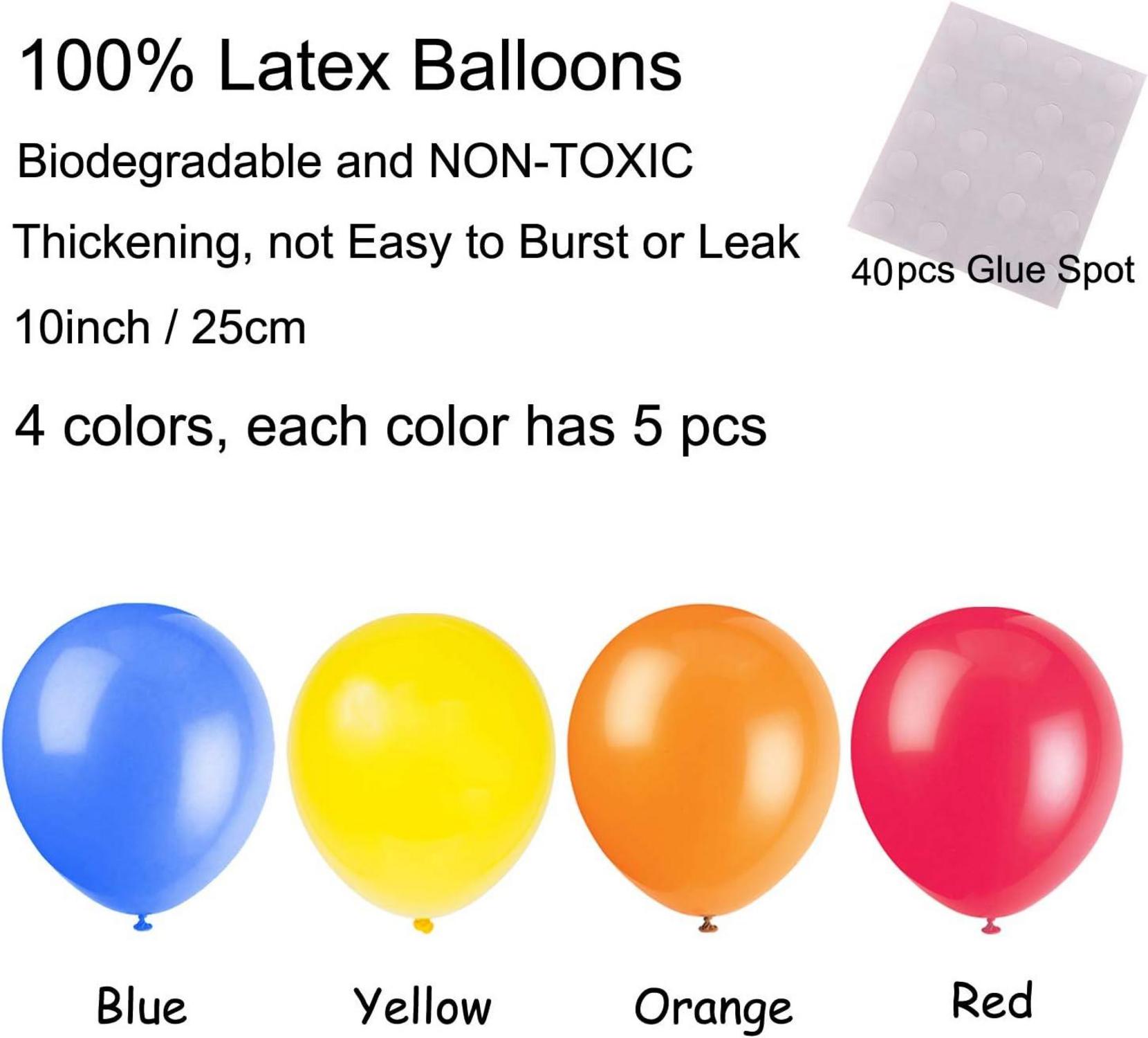 Happy Birthday Party Dekoration Set Pom Poms Ballons Girlanden