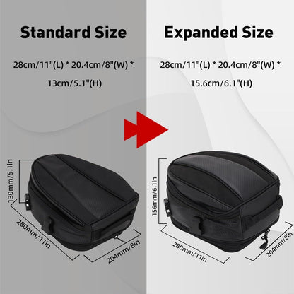 Motorrad Hecktasche Wasserdicht – Abnehmbare Gepäcktasche