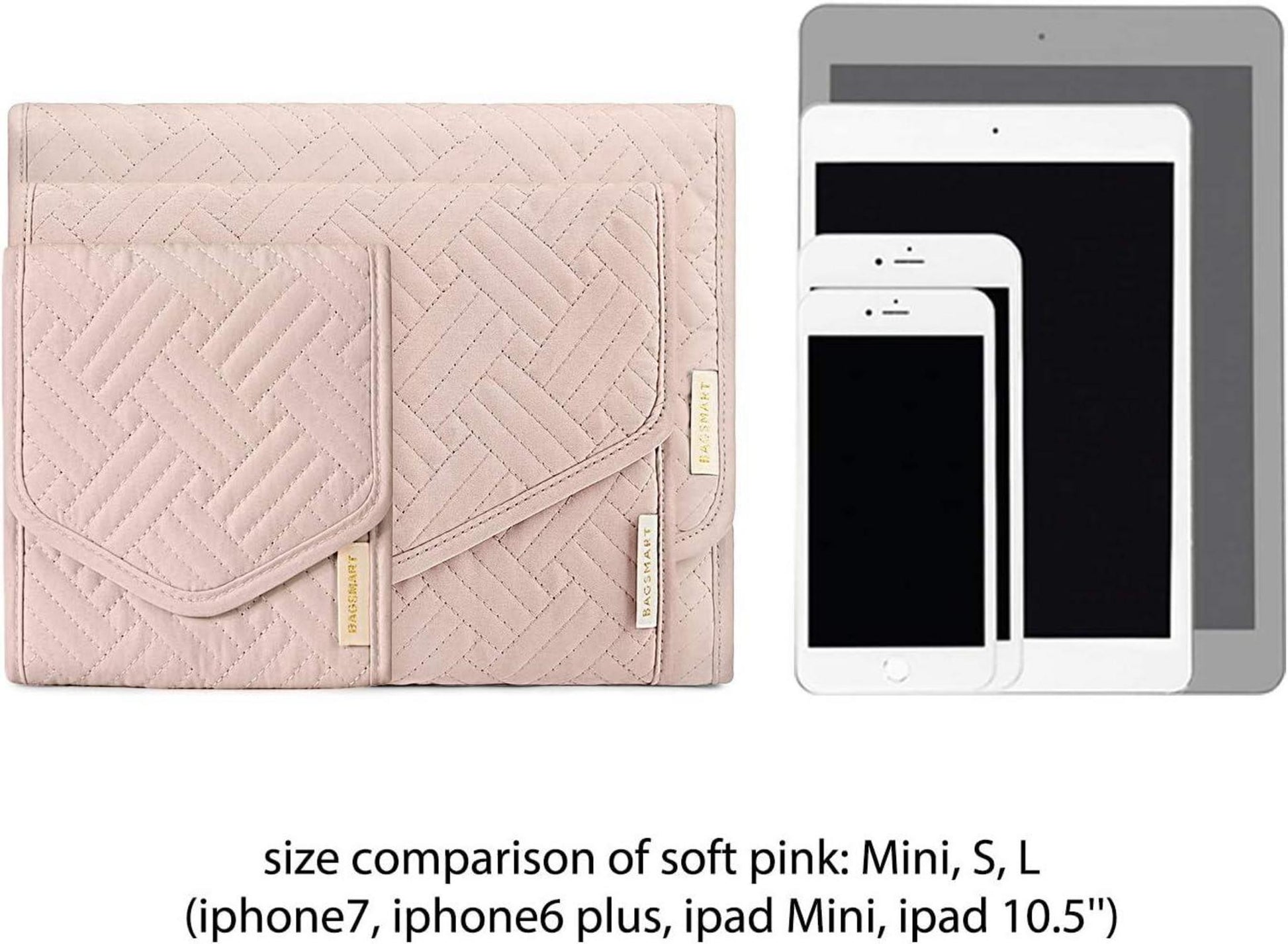 Schmuck Organizer Tasche für Ringe Ohrringe Halsketten Uhren Rosa