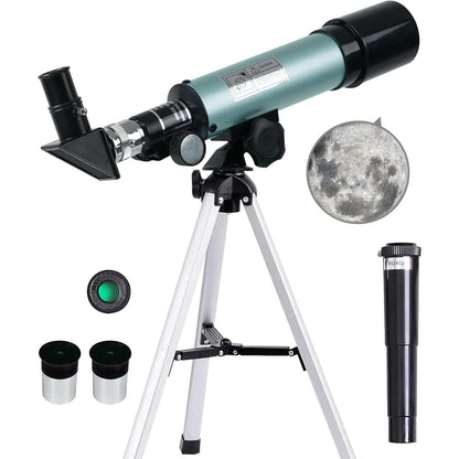 Kinder Teleskop Astronomisches Set 360/50mm Refraktor Stativ