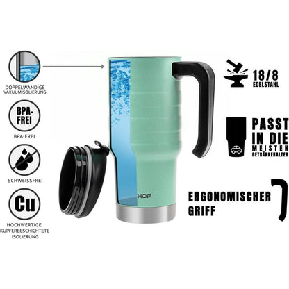 Isolierbecher Thermobecher 700ml Edelstahl Doppelwand-Vakuum