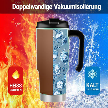 Isolierbecher Thermobecher 700ml Edelstahl Doppelwand-Vakuum