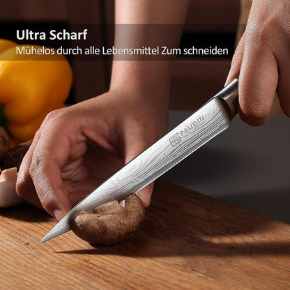 Kochmesser Allzweckmesser 13 cm Profi Küchenmesser Edelstahl