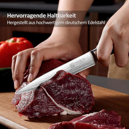 Kochmesser Allzweckmesser 13 cm Profi Küchenmesser Edelstahl