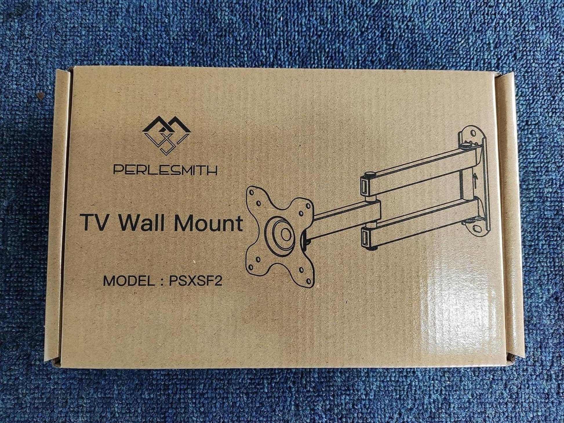 TV Wandhalterung Schwenkbar Neigbar für 10-30 Zoll Flach&Curved TV