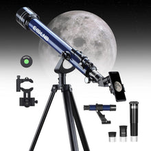 Astronomisches Teleskop 350X Vergrößerung mit Smartphone Adapter
