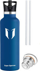 Super Sparrow Trinkflasche Edelstahl 750ml Kohlensäure
