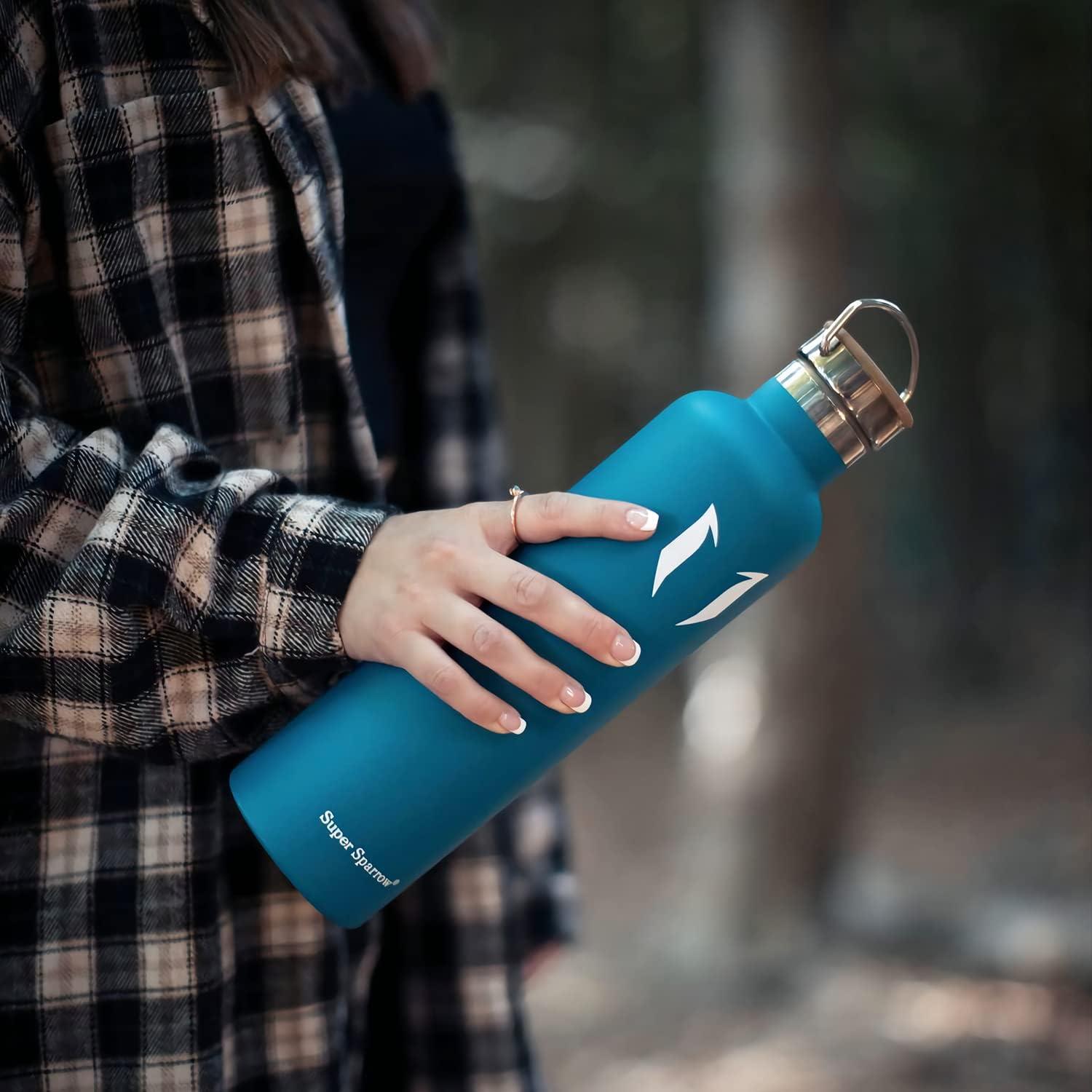Super Sparrow Trinkflasche Edelstahl 750ml Auslaufsicher BPA-frei
