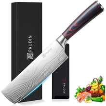 Japanisches Kochmesser 17 cm Nariki Hackmesser Küchenmesser