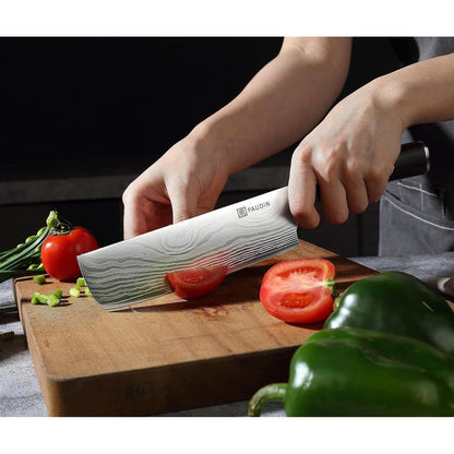 Japanisches Kochmesser 17 cm Nariki Hackmesser Küchenmesser