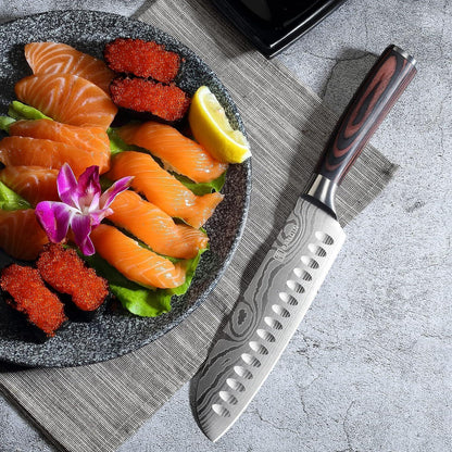 Santokumesser 17 cm Kochmesser aus deutschem Messerstahl