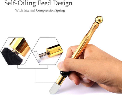 Professioneller Glasschneider Wolfram Legierung Gold Öl-Feed Cutter 2-19mm