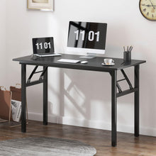 Klapptisch Computertisch 120x60 cm PC Schreibtisch Schwarz