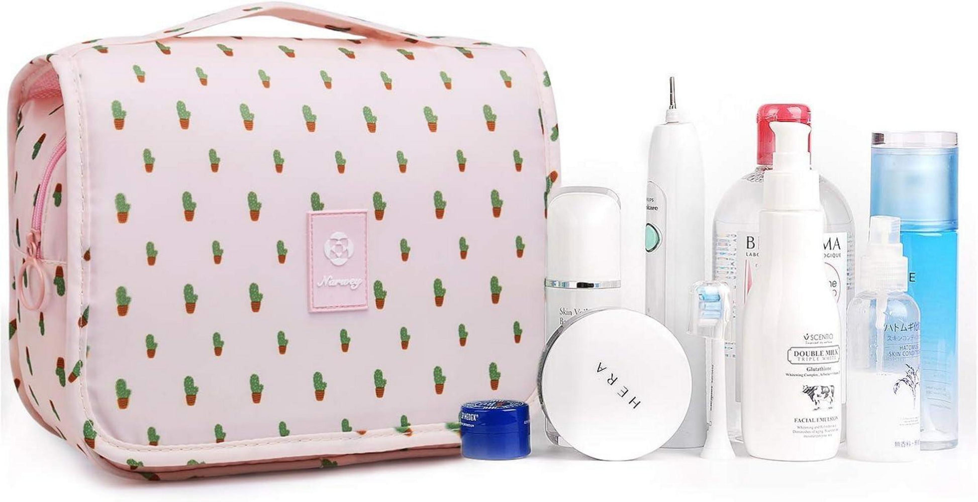 Kulturtasche Damen Groß Aufhängbar Kosmetiktasche Wasserdicht