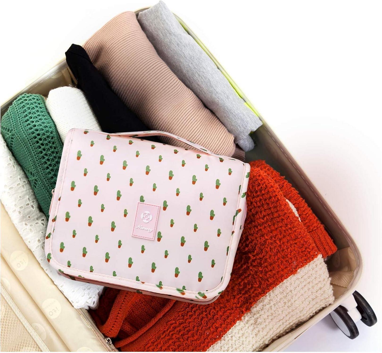 Kulturtasche Damen Groß Aufhängbar Kosmetiktasche Wasserdicht