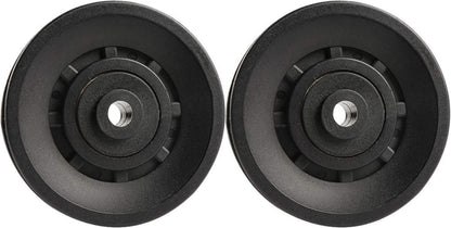 Topfinder Seilrolle 90mm Fitness Latzug Ersatzteile Kugellager 2 Stück